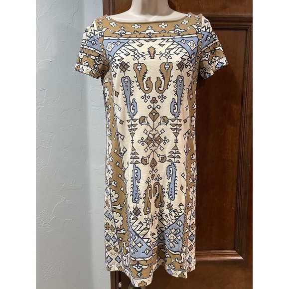 Tory Burch Moroccan printed Boho mini dress - Picture 3 of 7